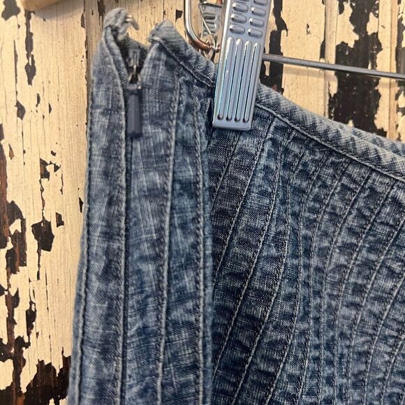 Vintage Polo Jeans company Ralph Lauren denim ruffle skirt. Size 12. Western. - Picture 8 of 10